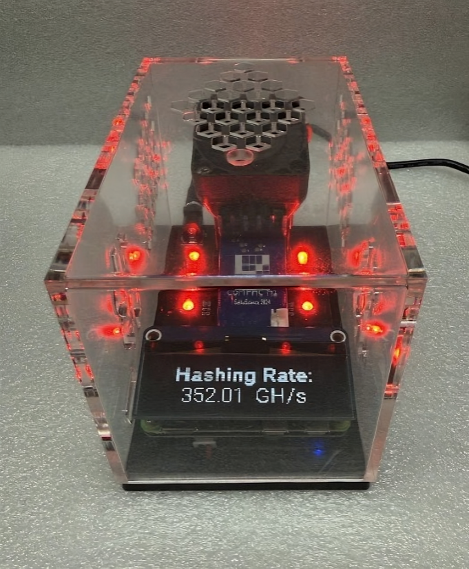 Bitcoin Merch® MARS LANDER V2 Lottery Miner