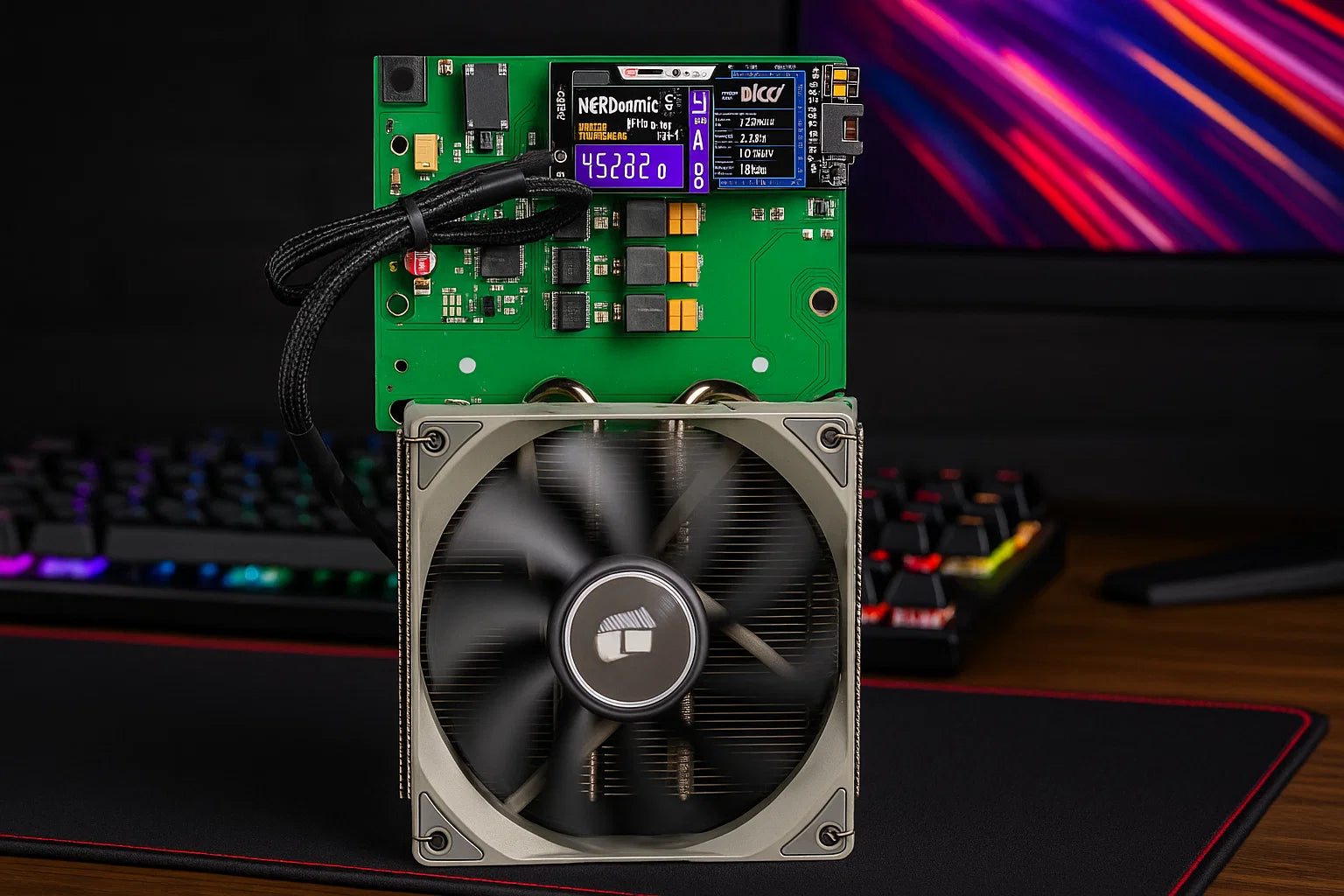 Bitcoin Merch® - NerdQaxe++ 4.8TH/s Multi-Chip BTC Miner