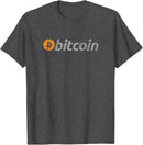 Bitcoin T-Shirt - Women Dark Heather Grey Small