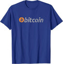 Bitcoin T-Shirt - Women Royal Blue Small