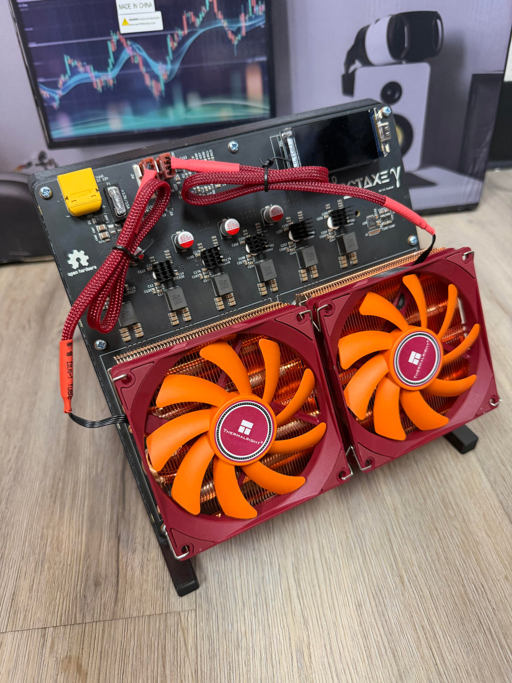 Bitcoin Merch® - NerdQaxe++ / NerdOCTaxe Full Copper Heatsink Upgrade