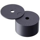 Bitcoin Merch® - Bitcoin Titanium Heart 24 Words Seed