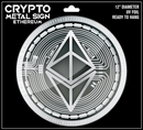 Bitcoin Merch® - Bitcoin Crypto UV-Coated Metal Sign