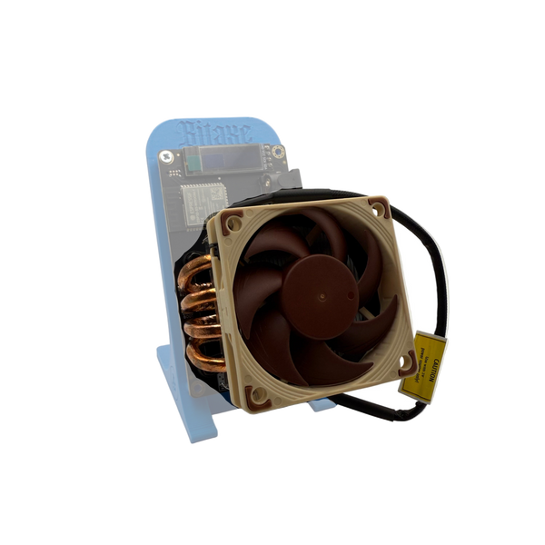 Bitcoin Merch® Low-Profile Heatsink Upgrade For Bitaxe (Supra / Gamma)