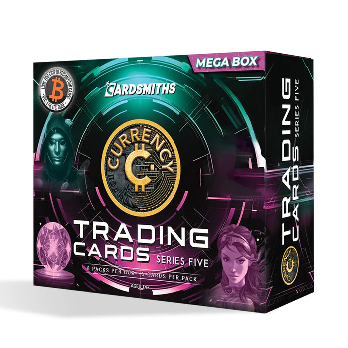 Bitcoin Merch® - Cardsmiths Crypto Currency Collectible Trading Cards - Win Real Crypto!