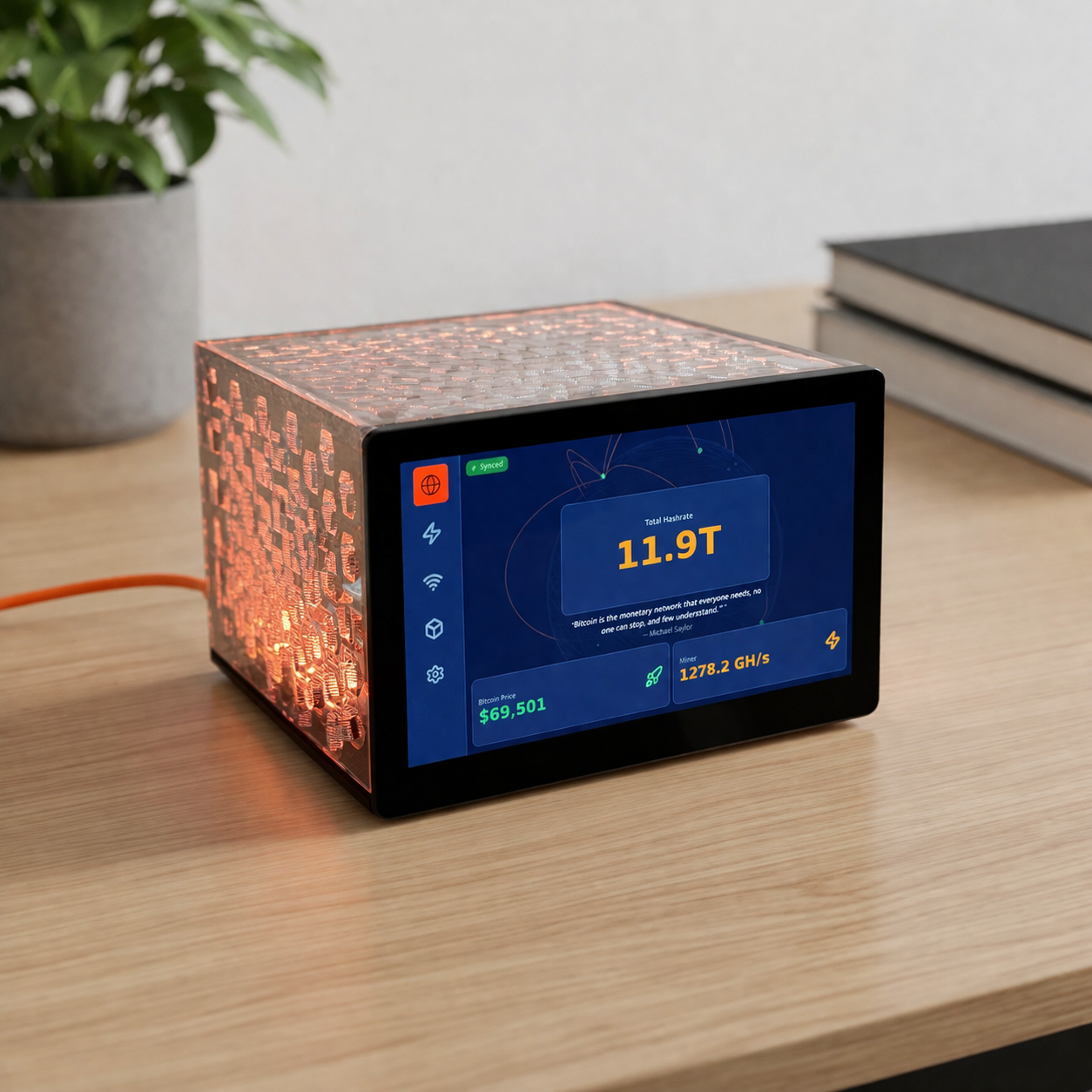 Bitcoin Merch® - MARS LANDER 3 All-In-One Lottery Miner & Full Node PRE-ORDER