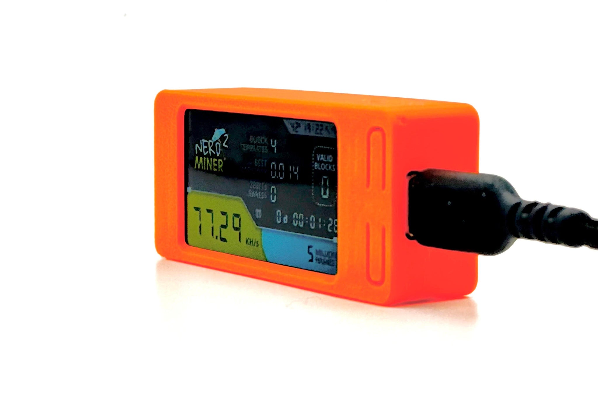 Bitcoin Merch® NerdMiner v2 - USB Lottery Miner with WiFi
