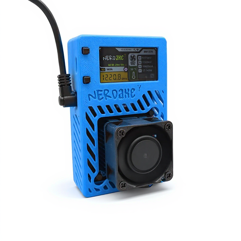 Bitcoin Merch® - NerdAxe BTC Miner w/ Power Supply