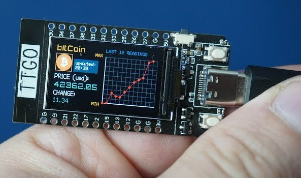 Bitcoin Merch® NerdMiner v2 - USB Lottery Miner with Screen