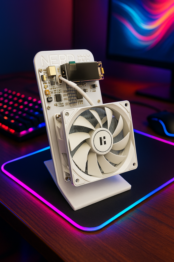Bitcoin Merch® - NerdQaxe++ 5TH/s Multi-Chip BTC Miner w Power Supply