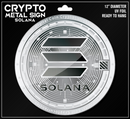 Bitcoin Merch® - Bitcoin Crypto UV-Coated Metal Sign