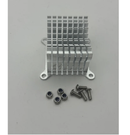 Silver Heatsink IX TECH for Bitaxe