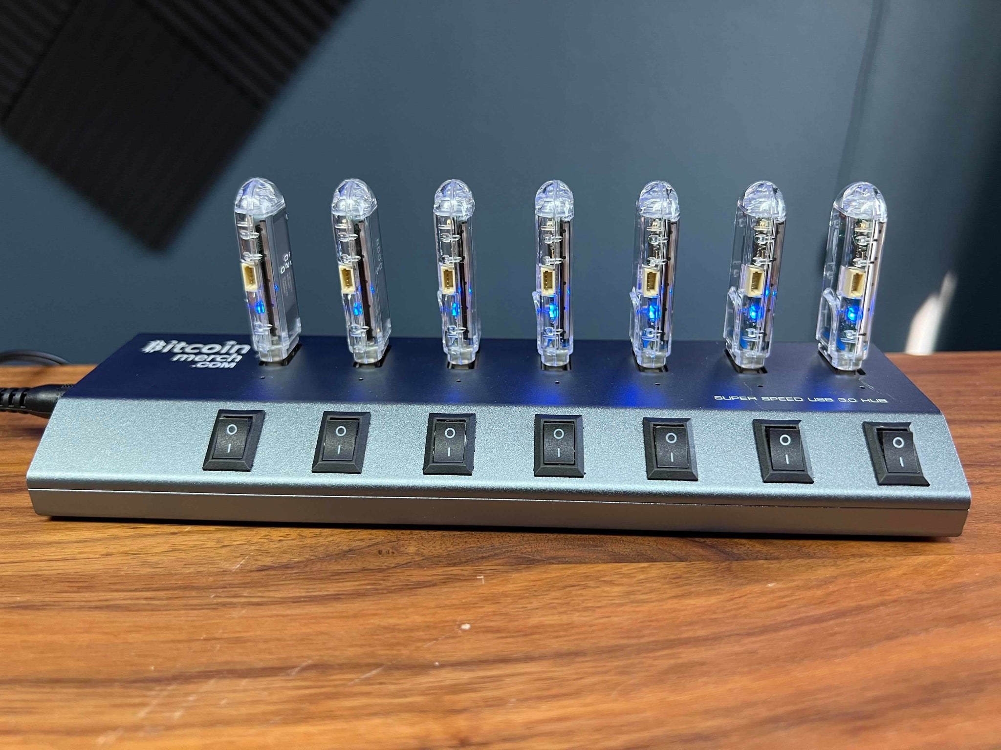 Bitcoin Merch® - 7x NerdMiner 2 - USB Lottery Miner COMBO