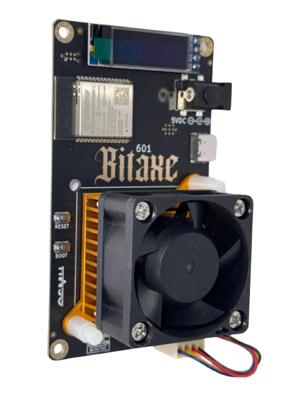 Bitcoin Merch® - Bitaxe Gamma 601 SOLO Miner + Power Supply 1.2TH/s