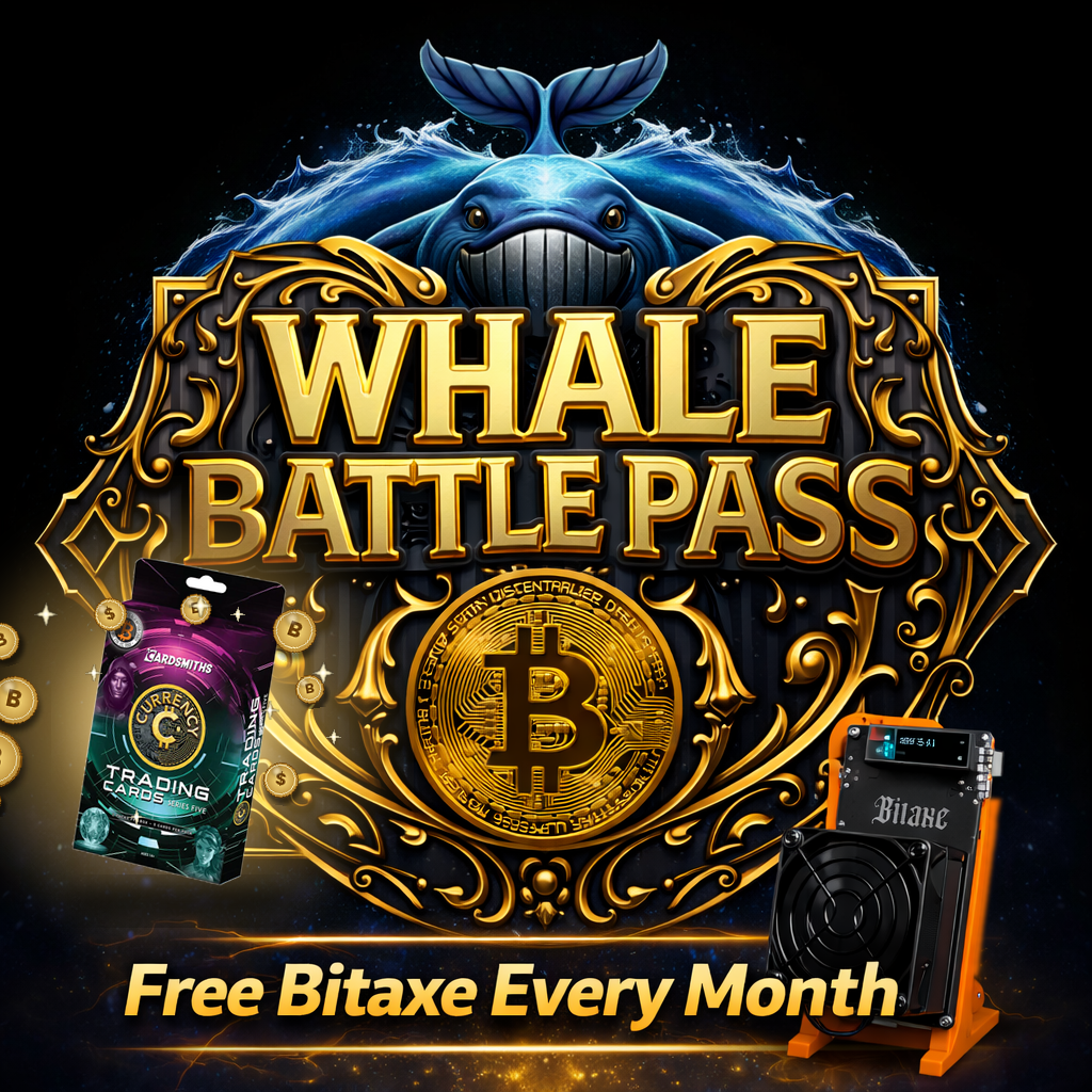 Bitcoin Merch® - NEW Whale Battle Pass