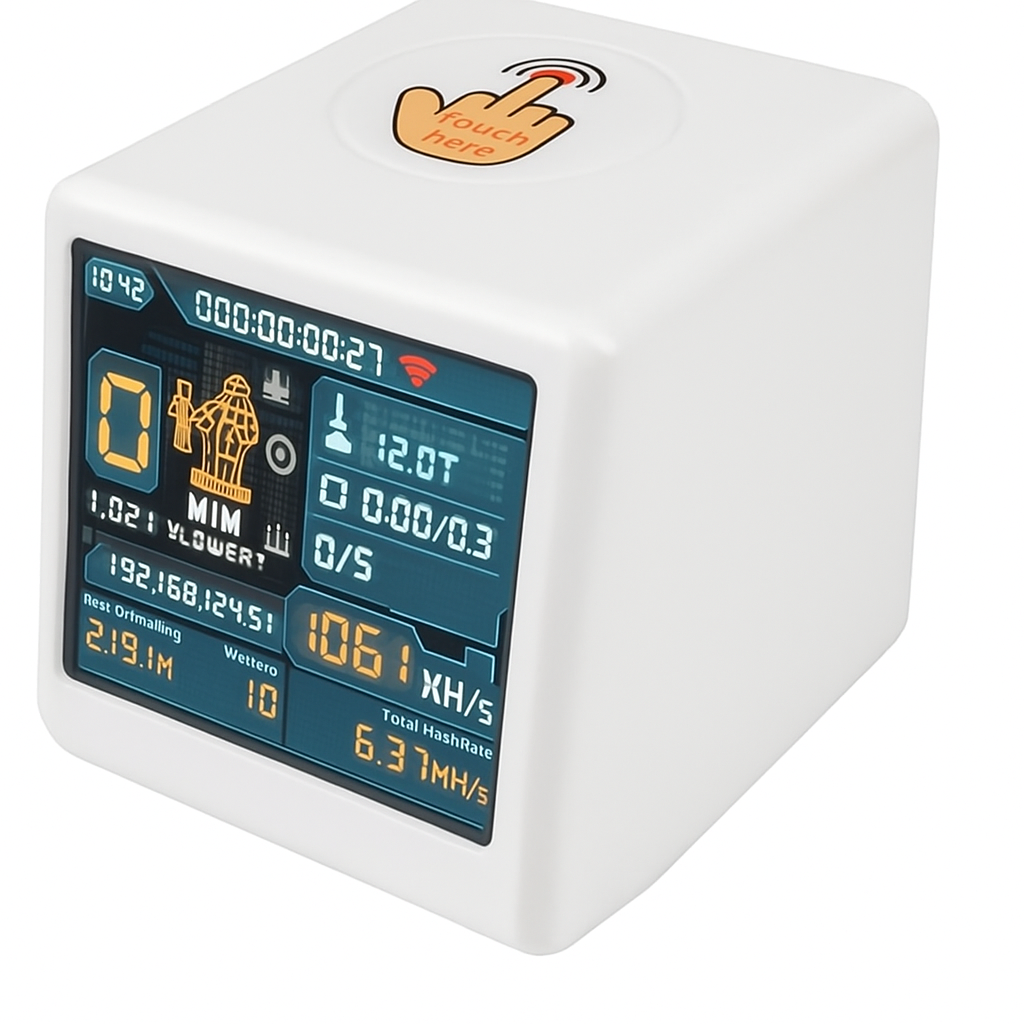 Bitcoin Merch® - Gold Digger Lottery NMMiner 1000KH/s