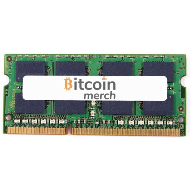 Bitcoin Merch® 8GB DDR3 RAM Memory SODIMM 204PIN