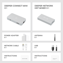 Deeper Network HNT Miner + Connect Mini, DUAL MINER - Helium and DPR Miners