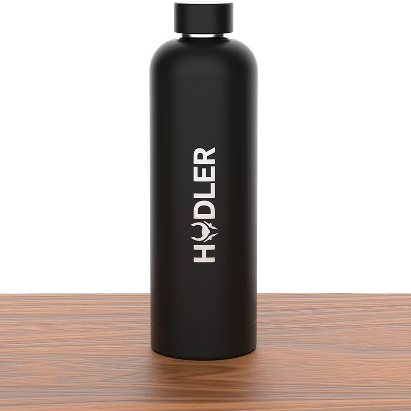 CryptoTAG HODL BODL - Stainless Steel Bottle for HOT or COLD Drinks - 16.9oz / 500ml