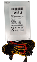 2000W 110-240V Power Supply With 12 X 6+2 pin VGA Cables