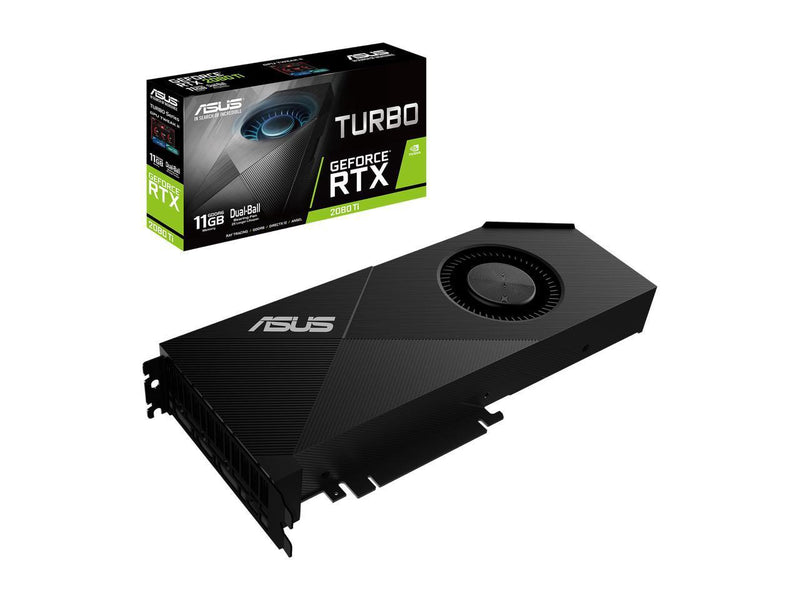 ASUS GeForce RTX 2080 Ti 11GB Turbo Edition GDDR6 Graphics Card