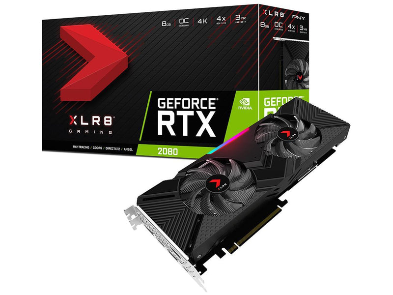 PNY GeForce RTX 2080 XLR8 Gaming Graphics Card