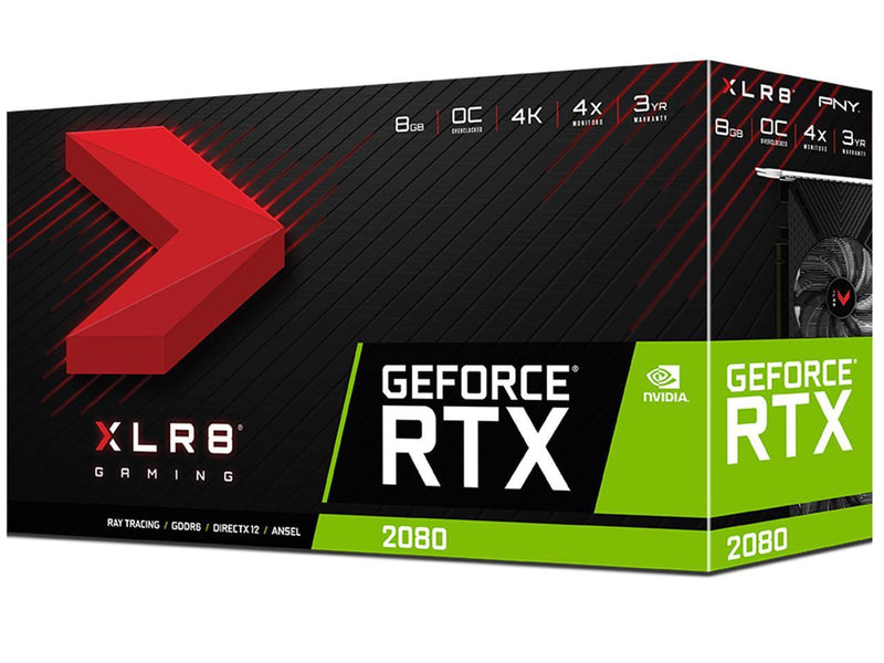 PNY GeForce RTX 2080 XLR8 Gaming Graphics Card