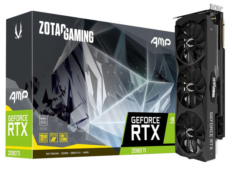 ZOTAC GAMING GeForce RTX 2080 Ti AMP 11GB GDDR6 Graphics Card