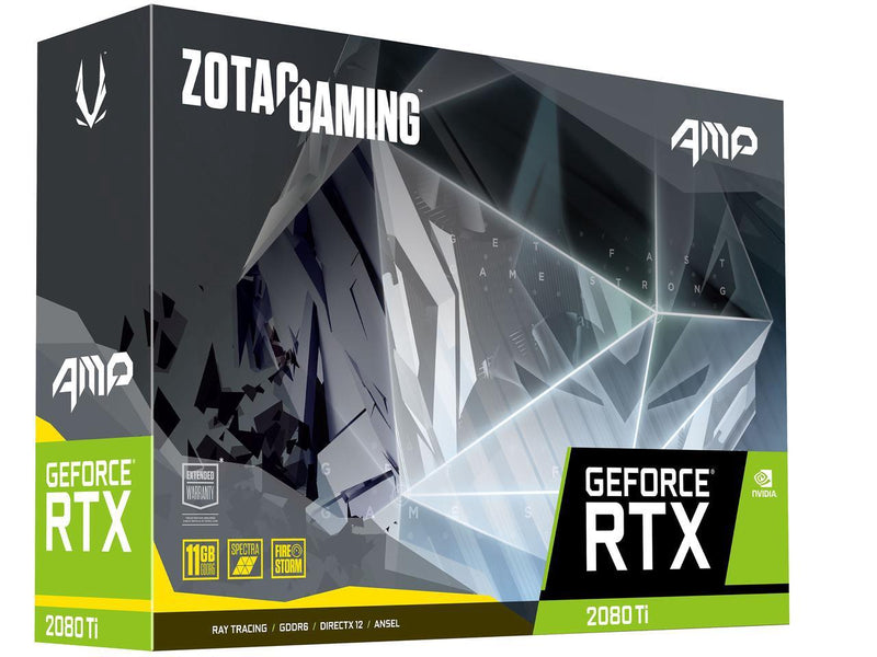 ZOTAC GAMING GeForce RTX 2080 Ti AMP 11GB GDDR6 Graphics Card