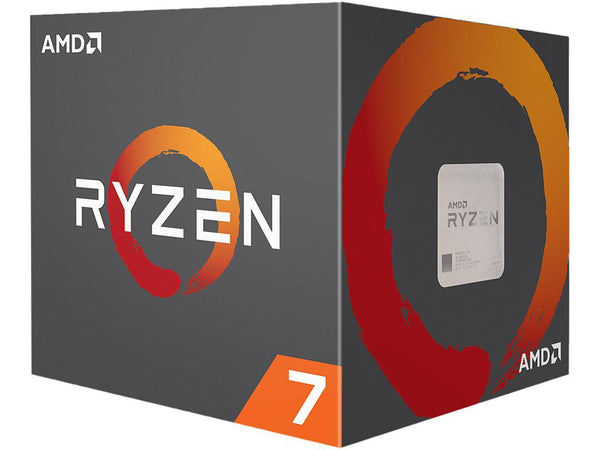 معالج AMD Ryzen 7 2700X ثماني النواة 3.7 جيجاهرتز (4.3 جيجاهرتز أقصى حد) مقبس AM4 105W