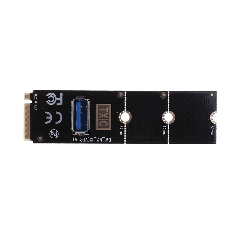 PCB M.2 / NGFF إلى USB3.0 محول محول بطاقة الجرافيك كابل بطاقة موسع