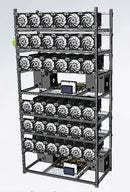 19 GPU Mining Frame Aluminum, Stackable
