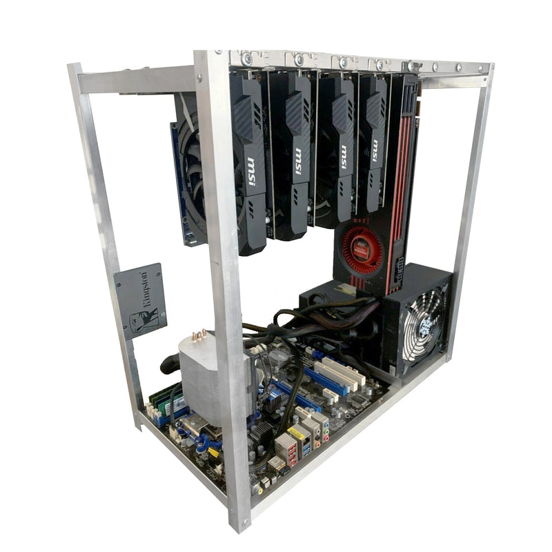 16 GPU Hanging Mining Frame/Case  - Assembly Required