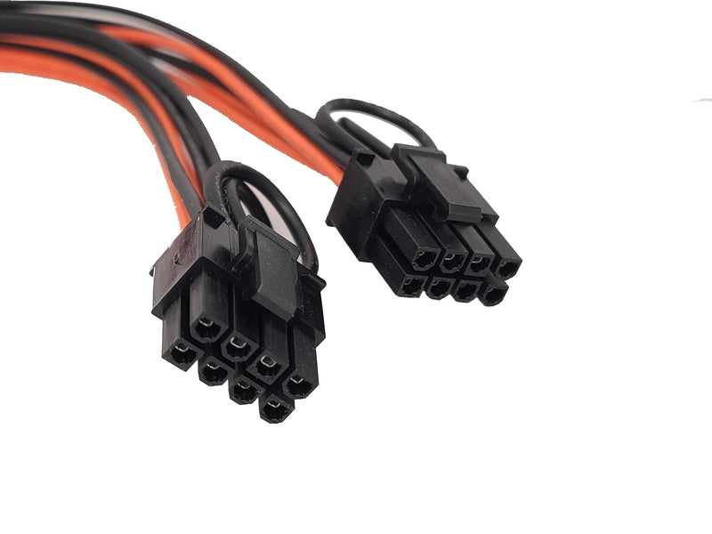 6pin to Dual 8pin PCI-E PCIE Y Splitter Cable GPU Mining - 2 Pack
