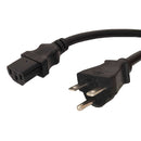 NEMA 6-15P to C13 SUPER HEAVY-DUTY Power Cable, 15A 250V US Plug - Up to 3300W (with 220V)! - 6ft