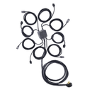 240V 50A PDU with 8 x C13 Cables for Cryptocurrency Mining