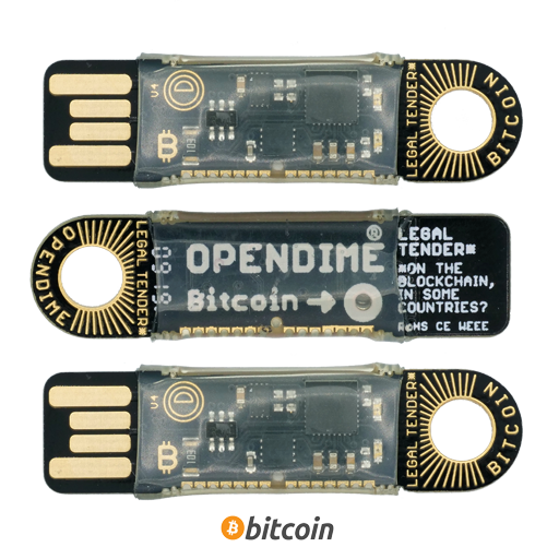 Opendime v4 USB Drive Wallet - 3-Pack