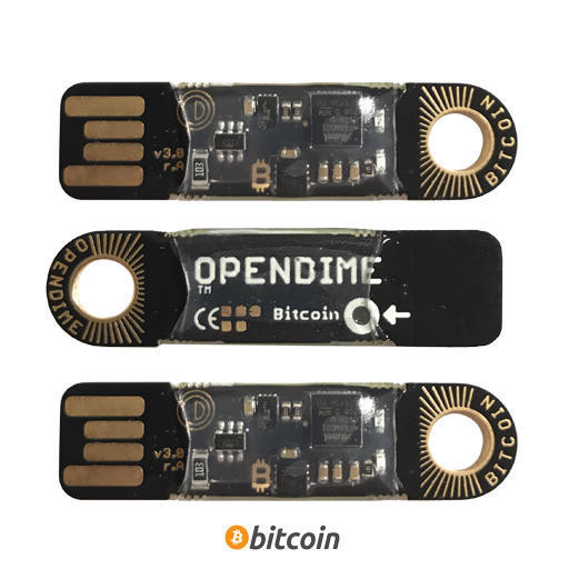 Opendime v3 USB Drive Wallet - 3-Pack