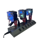 3 x GekkoScience COMPAC F with Fan Upgrade + Bitcoin Merch® 7-Port USB Hub - COMBO Up to 1.05+TH/s