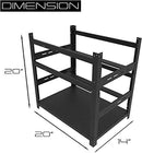 12-GPU Open Frame Cryptocurrency Mining Frame Chassis