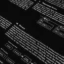 Satoshi Ink Blackpaper Crew Neck T-Shirt Limited Edition for Collectors - Black