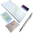 HOOE ENGLAND Cryptocurrency Seed Key Phrase Backup - Plate + Engraving Pen