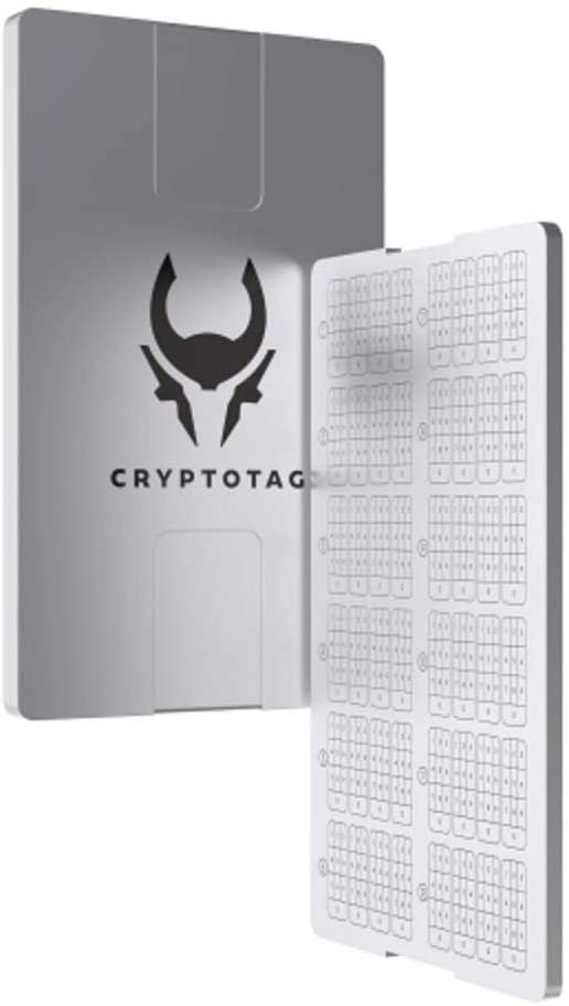CryptoTAG Zeus Starter Kit - نسخة احتياطية من العبارة الرئيسية للبذور