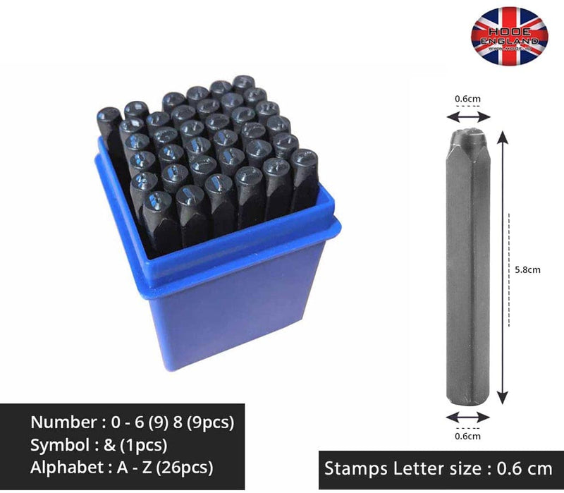 HOOE ENGLAND Cryptocurrency Seed Key Phrase Backup - Aluminum Plate + Alphanumerical Stamping