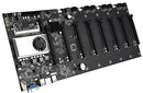 BTC-D37 Mining Motherboard w/ CPU, 8GB DDR3, 64GB SSD 8-GPU Slots