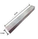 HOOE ENGLAND Cryptocurrency Seed Key Phrase Backup - Stainless Steel Pipe Bar + Alphanumerical Stamping