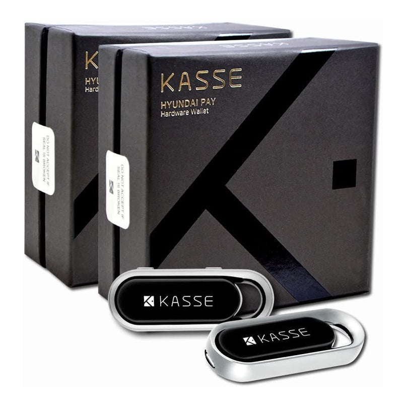 Kasse Cryptocurrency Cold Storage Hardware Wallet - 2-Pack