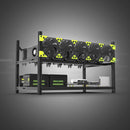 Veddha V3C 6-GPU Mining Case Aluminum