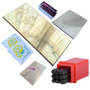 HOOE ENGLAND Cryptocurrency Seed Key Phrase Backup - Plate + Number Stamping Kit