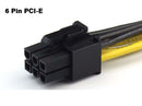 6-Pin Male to 8 Pin (6+2pin) Male PCIE VGA Cable for Graphics Video Card (20 Inch)